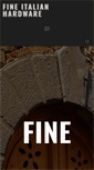 Mobile Screenshot of fineitalianhardware.com